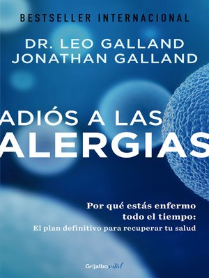 cover image of Adiós a las alergias